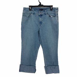 New York & Co. Women's 16 Plus Size Capri Jeans